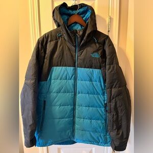Mens The North Face 550 Down Parka Winter Jacket Large
